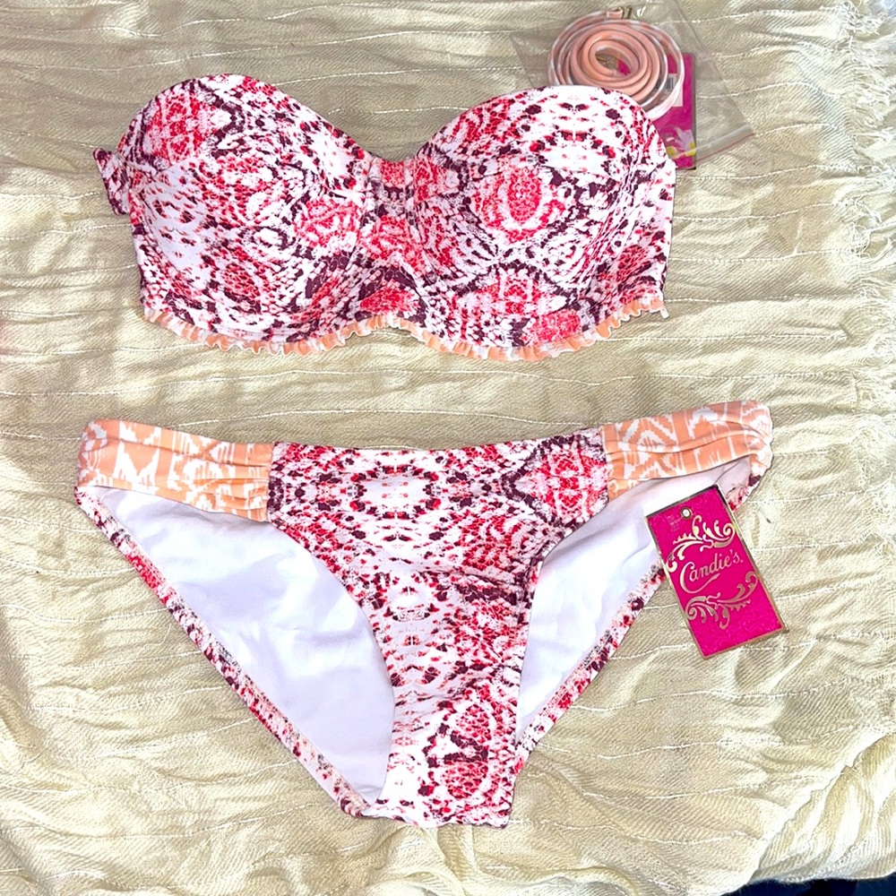 Nwt snake print bikini